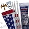 Valley Forge Valley Forge American Flag Kit 36 in. H X 60 in. W AA-US1-1 - alternate 1